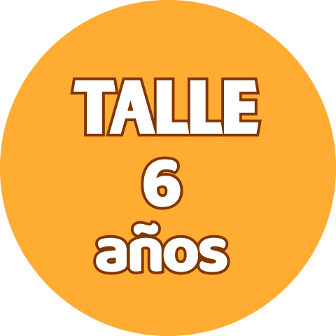 Talle 6 a&ntilde;os